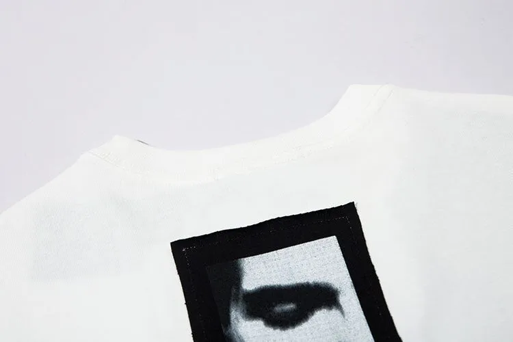 Photo Graphic Patchwork T-Shirt