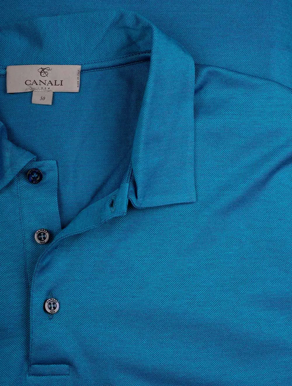 Pique Polo Shirt Teal