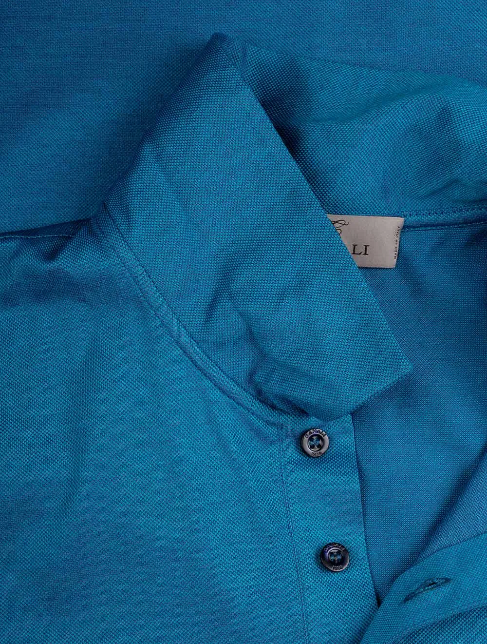 Pique Polo Shirt Teal