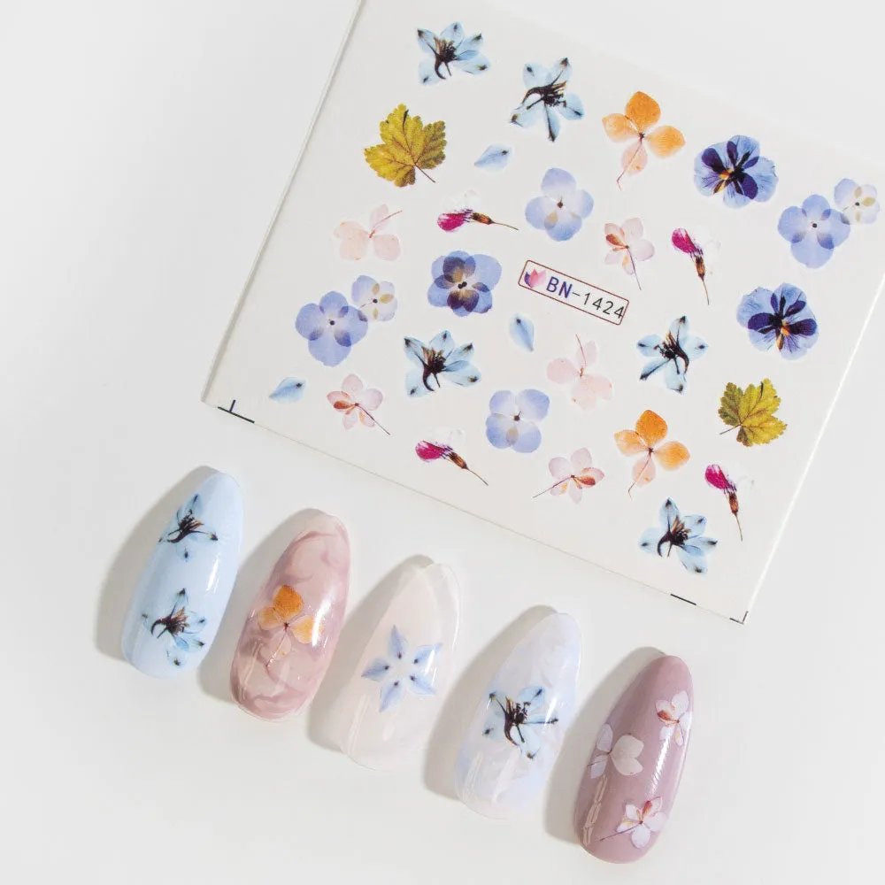 Pressed Florals Nail Transfers