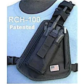 Radio Chest Harness with Pouch