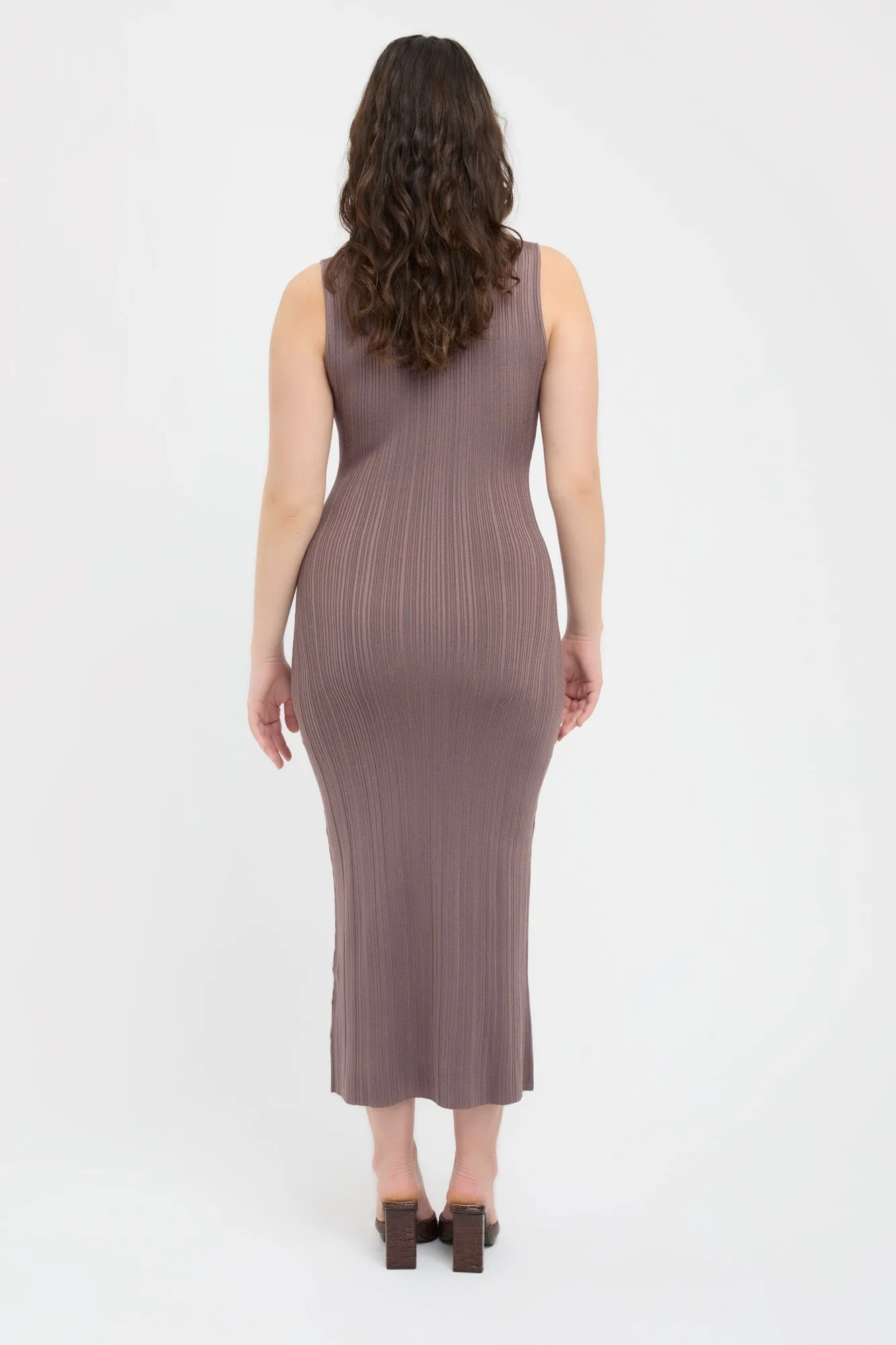 Raisa Funnel Midi Dress