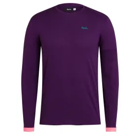 RAPHA Long Sleeve Technical Tshirt - Dark Purple