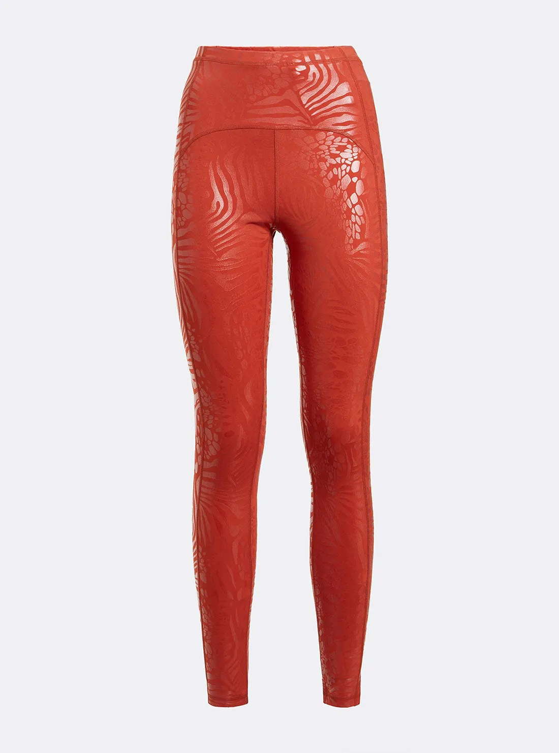 Red Deborah Active Leggings