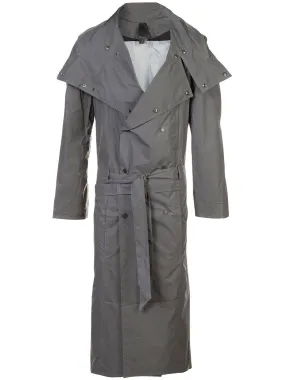 Reflector Dark Grey Technical Trench Coat