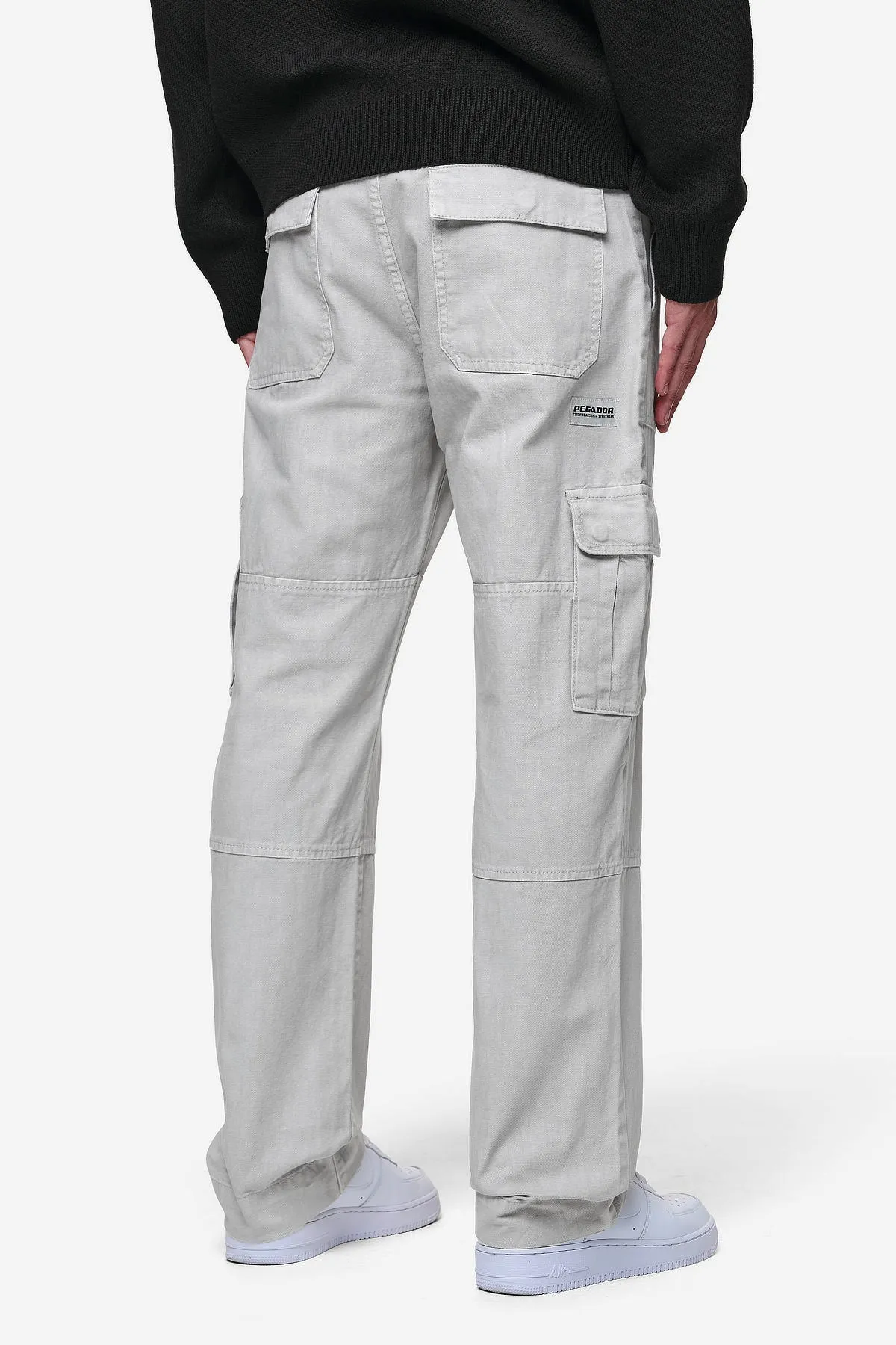 Risley Cargo Pants Light Grey