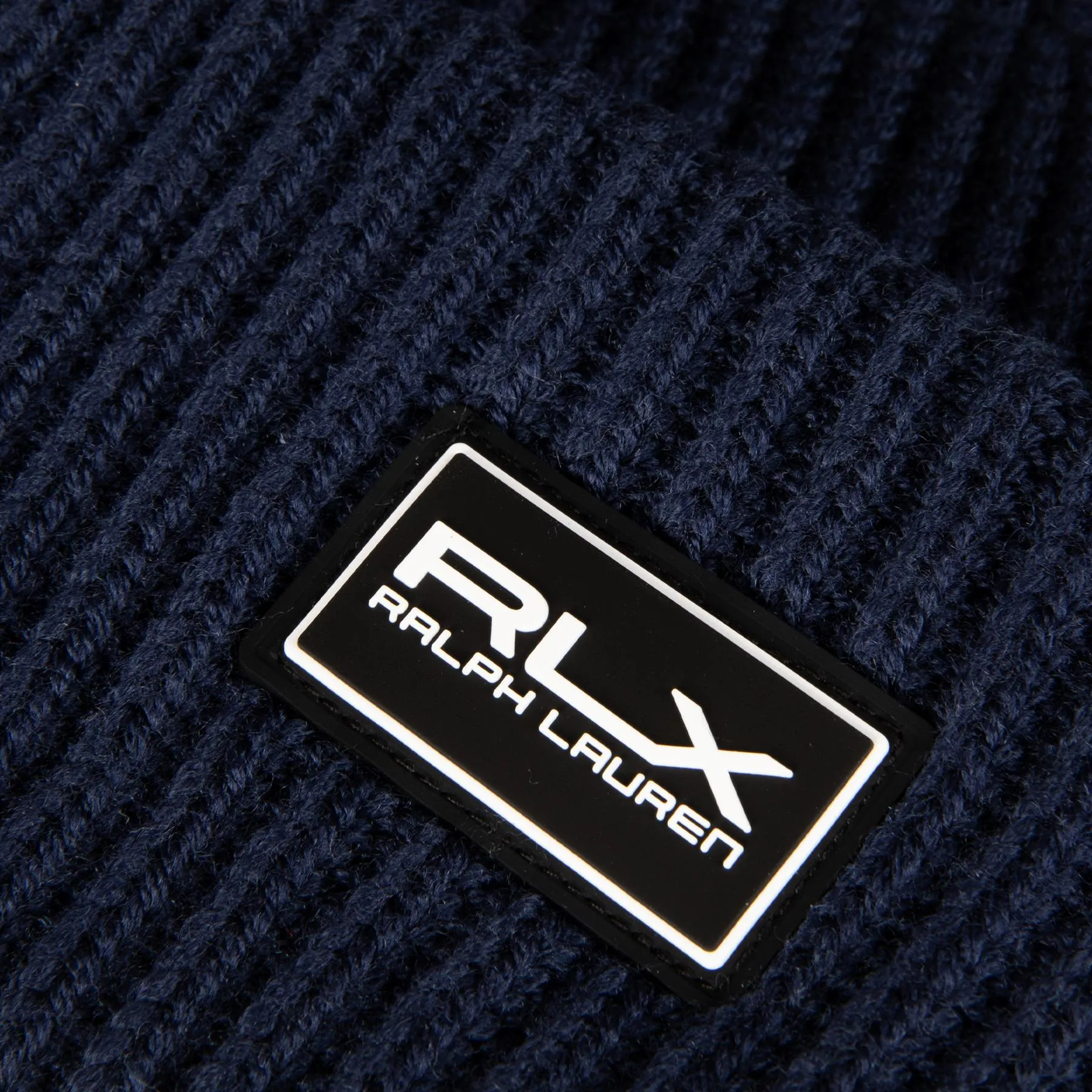 RLX Golf Cardigan Stitch Beanie Refined Navy - SS24