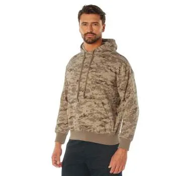 Rothco Camo Pullover Hooded Sweatshirt / Desert Digital  Camo