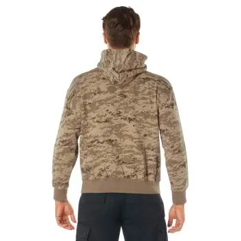 Rothco Camo Pullover Hooded Sweatshirt / Desert Digital  Camo