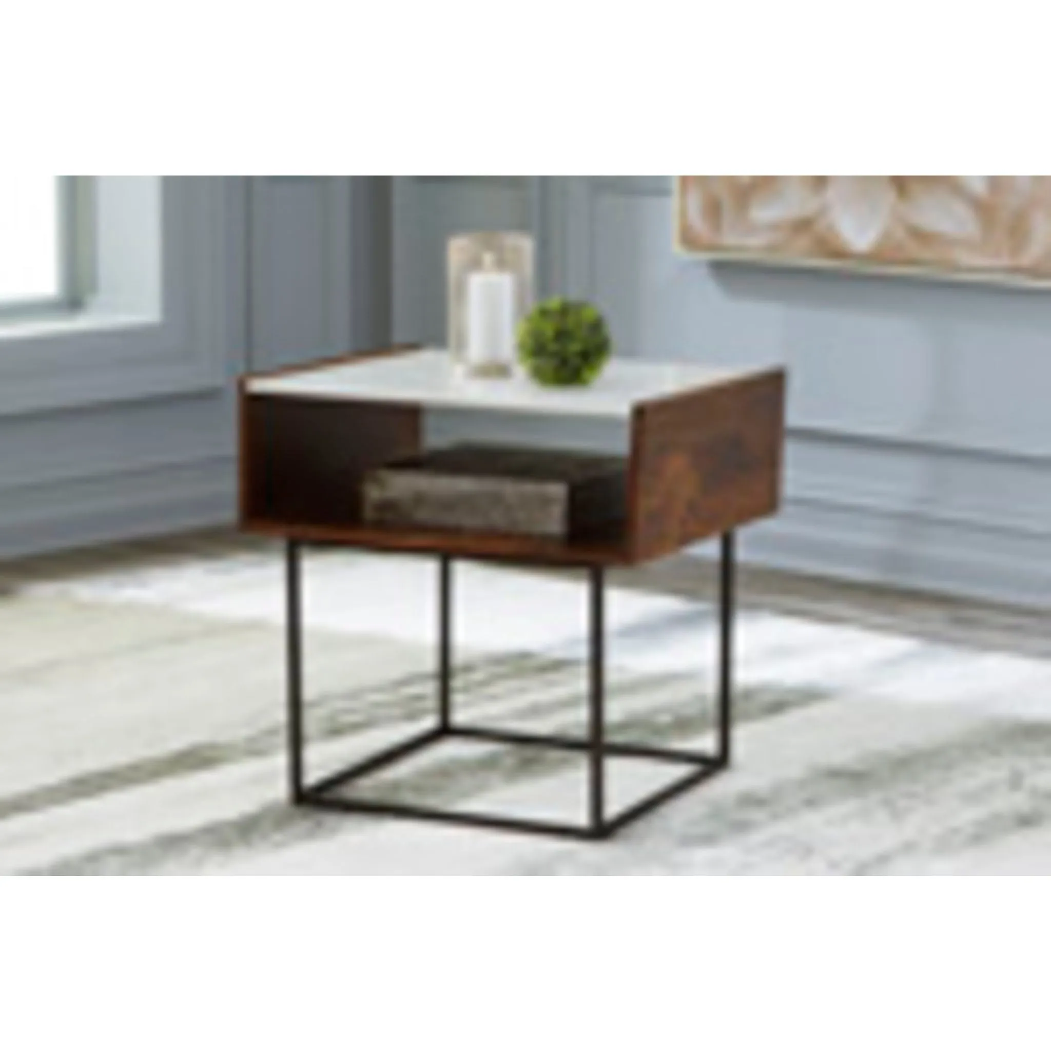 Rusitori End Table - Multi