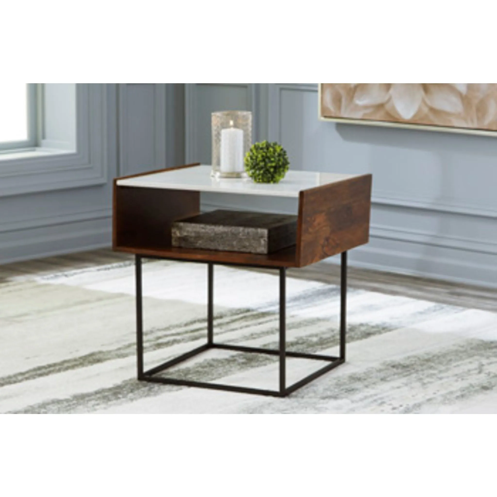 Rusitori End Table - Multi