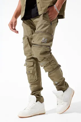 Sean - Infantry Division Cargo Pants (Olive)