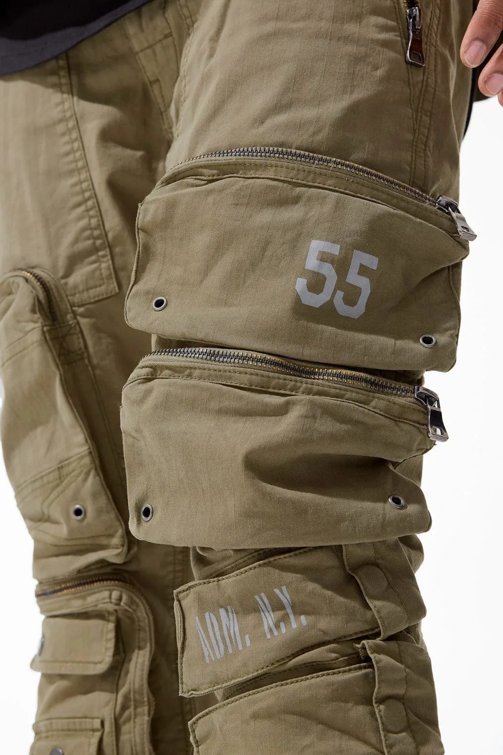 Sean - Infantry Division Cargo Pants (Olive)