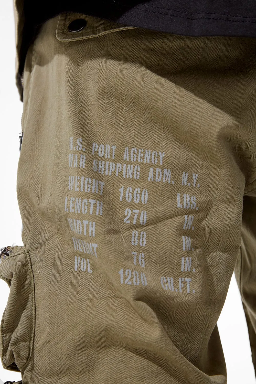 Sean - Infantry Division Cargo Pants (Olive)