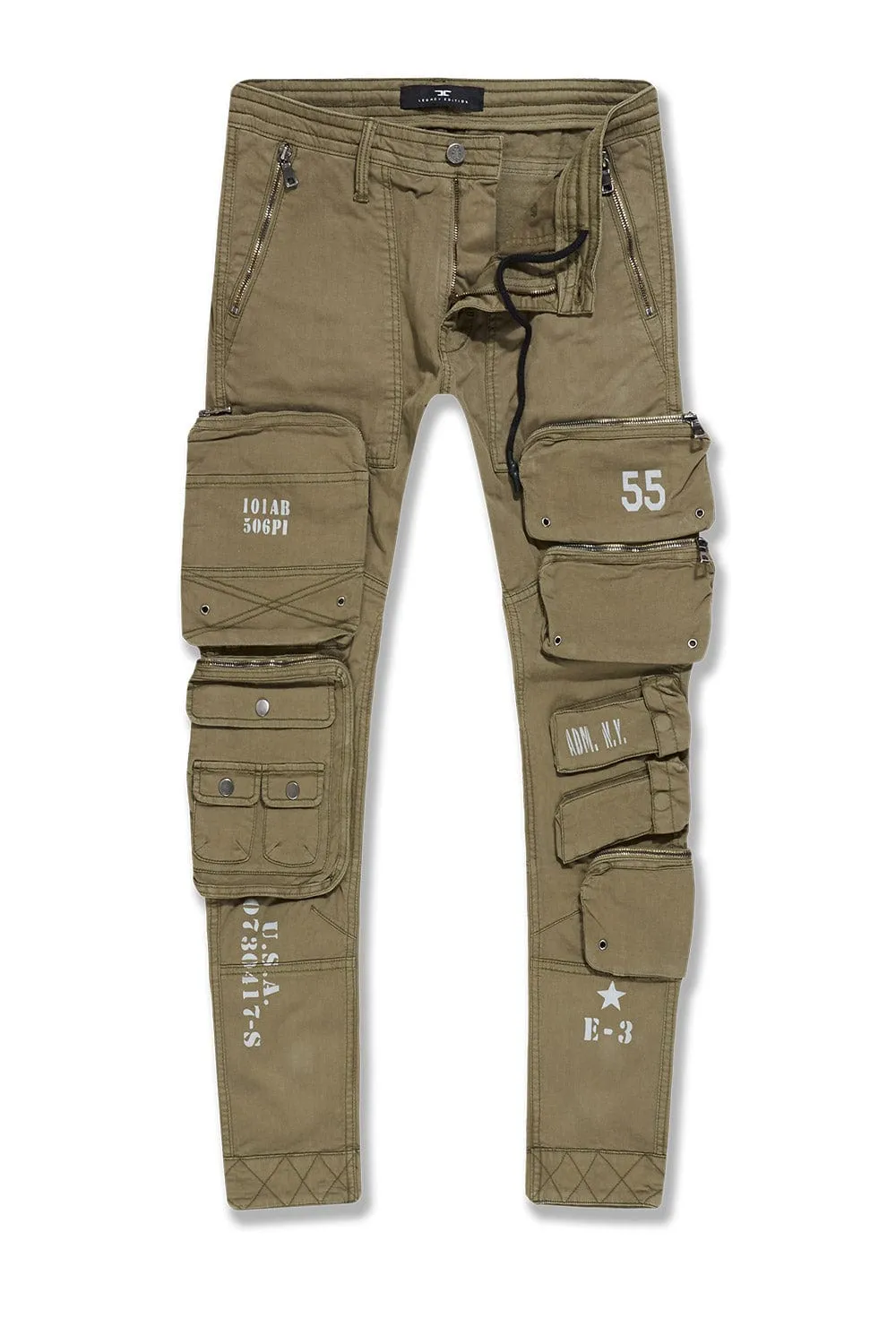 Sean - Infantry Division Cargo Pants (Olive)