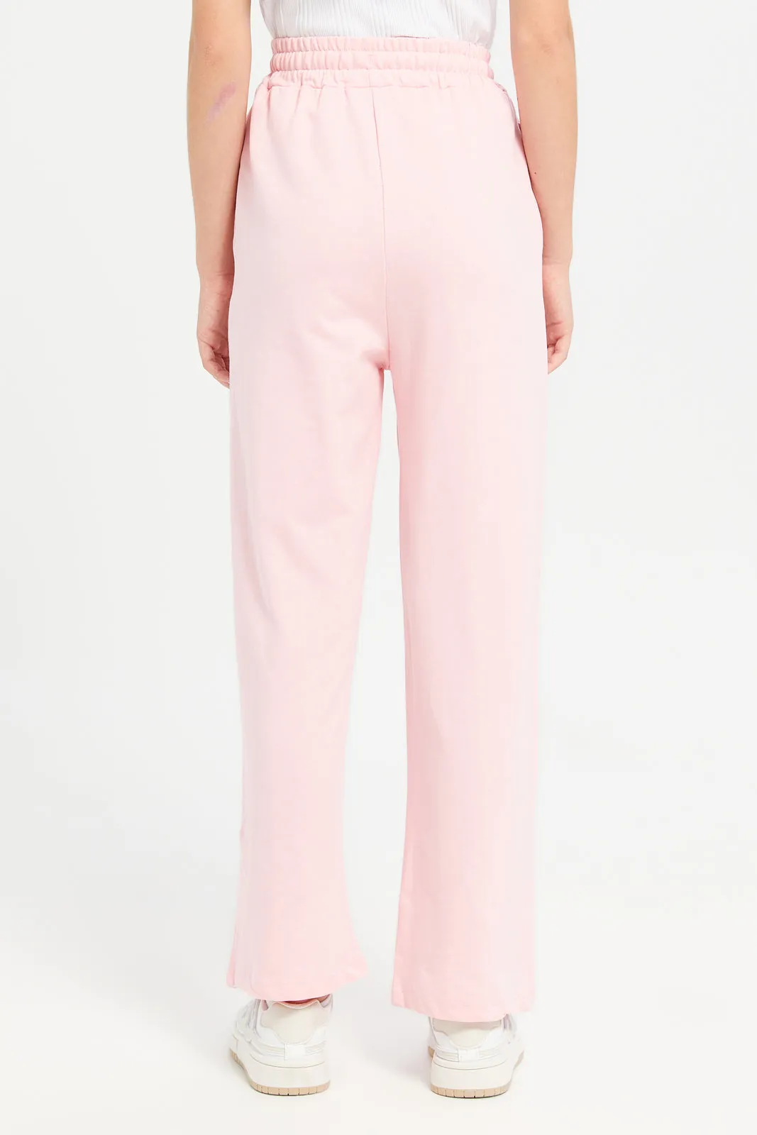 Senior Girls Pink Tweety Track Pants