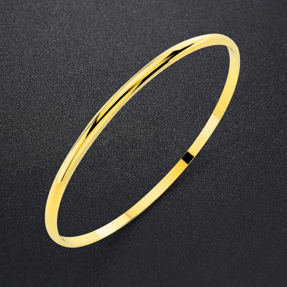 Slim Line Bangle Gold