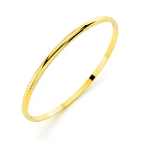 Slim Line Bangle Gold