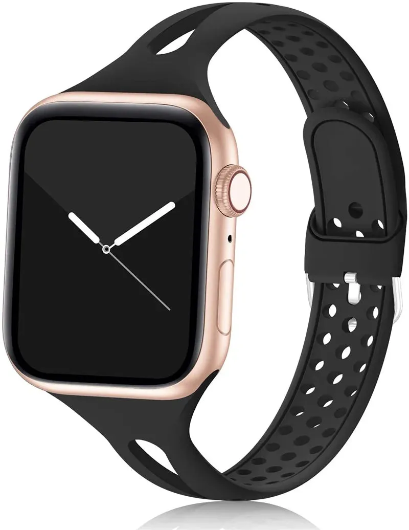 Slim Sport Gym Strap with Buckle for Apple Watch