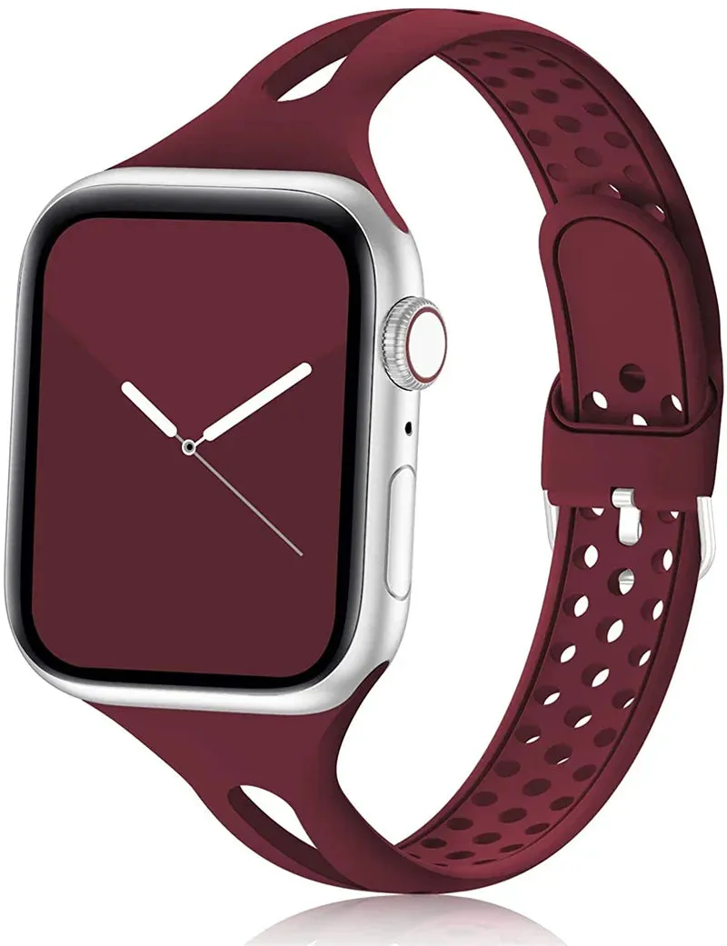 Slim Sport Gym Strap with Buckle for Apple Watch