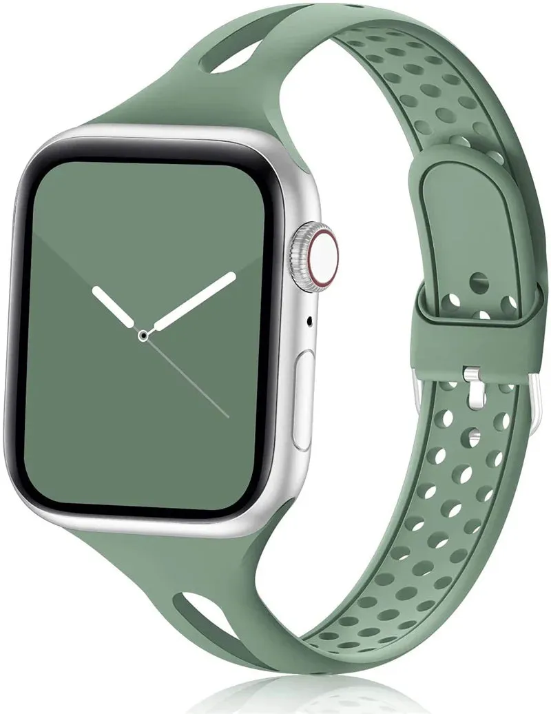 Slim Sport Gym Strap with Buckle for Apple Watch