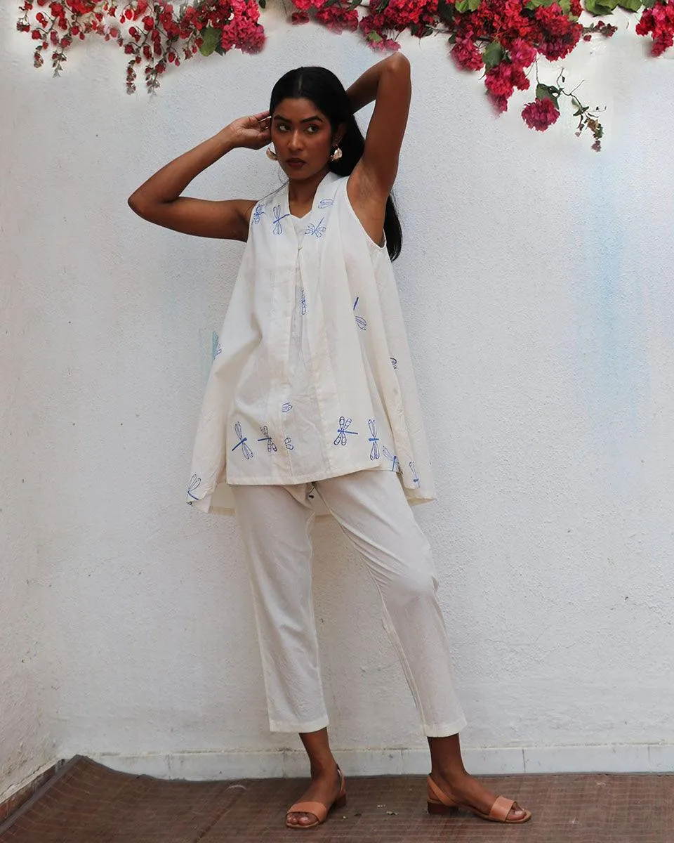 Soha Blockprinted Cotton Top - BGVL