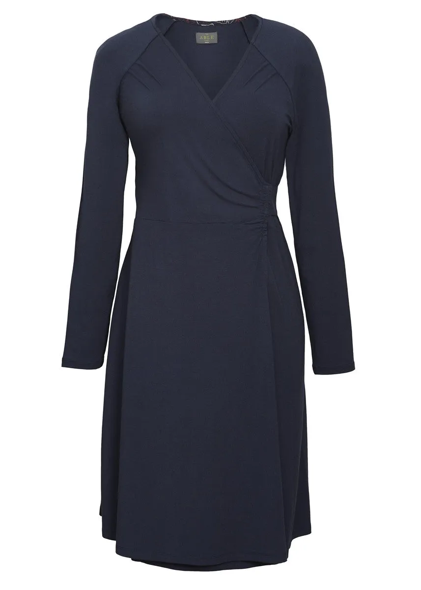 Su Jersey VELCRO® Brand Fastening Wrap Dress