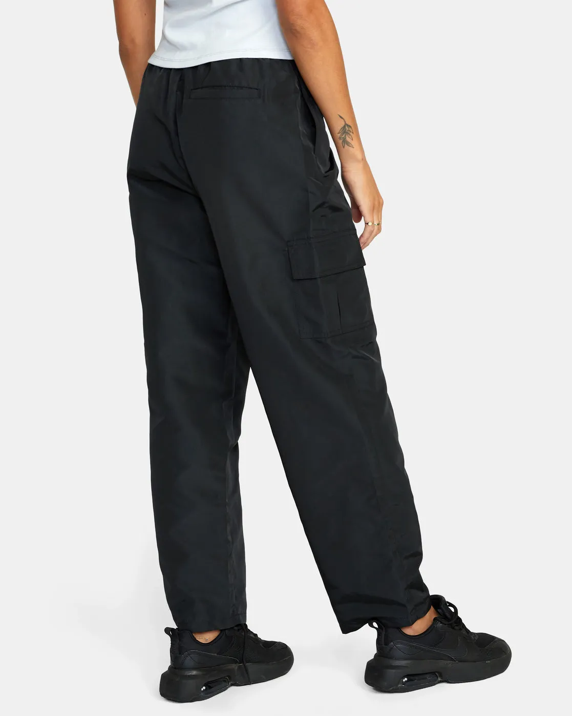 Swish Cargo Track Pants - RVCA Black