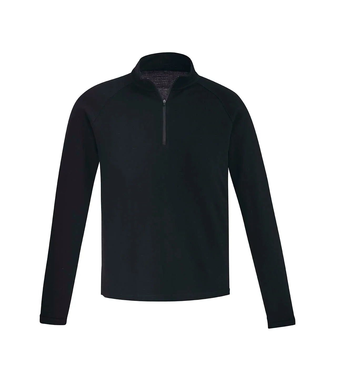 SYZMIK Mens Merino Wool Mid-Layer Pullover - ZT766