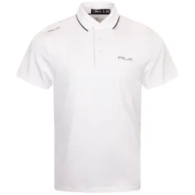 Tailored Fit Performance Polo Shirt Ceramic White/Refined Navy - SS24