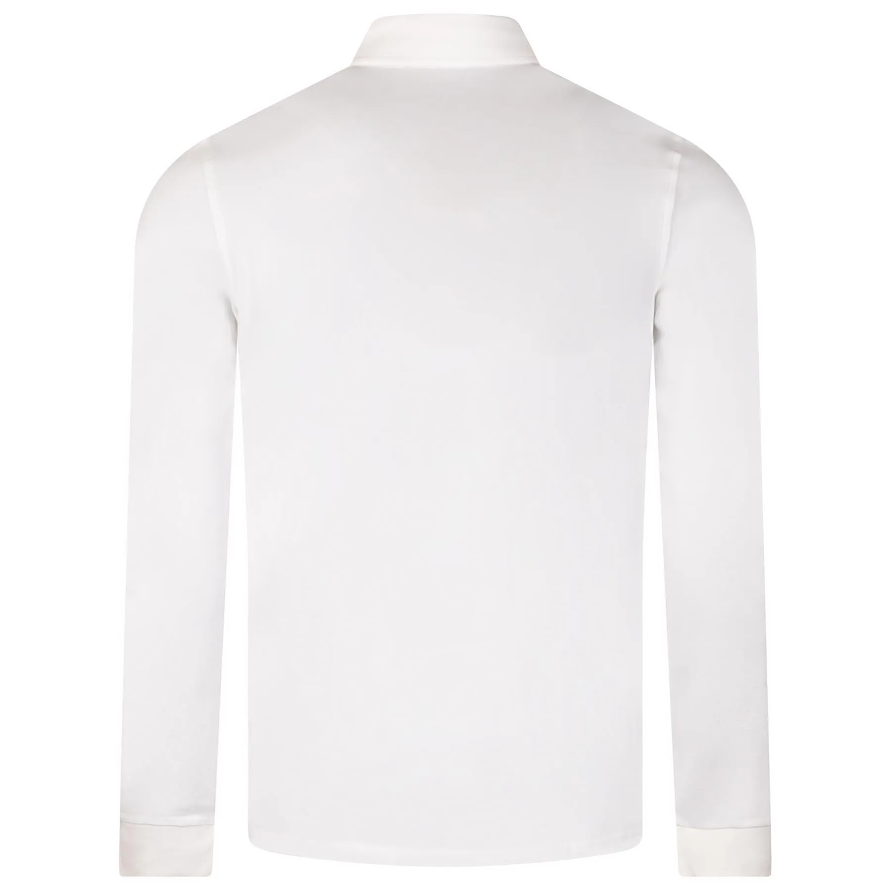 The Burton LS Knit Polo White - AW23