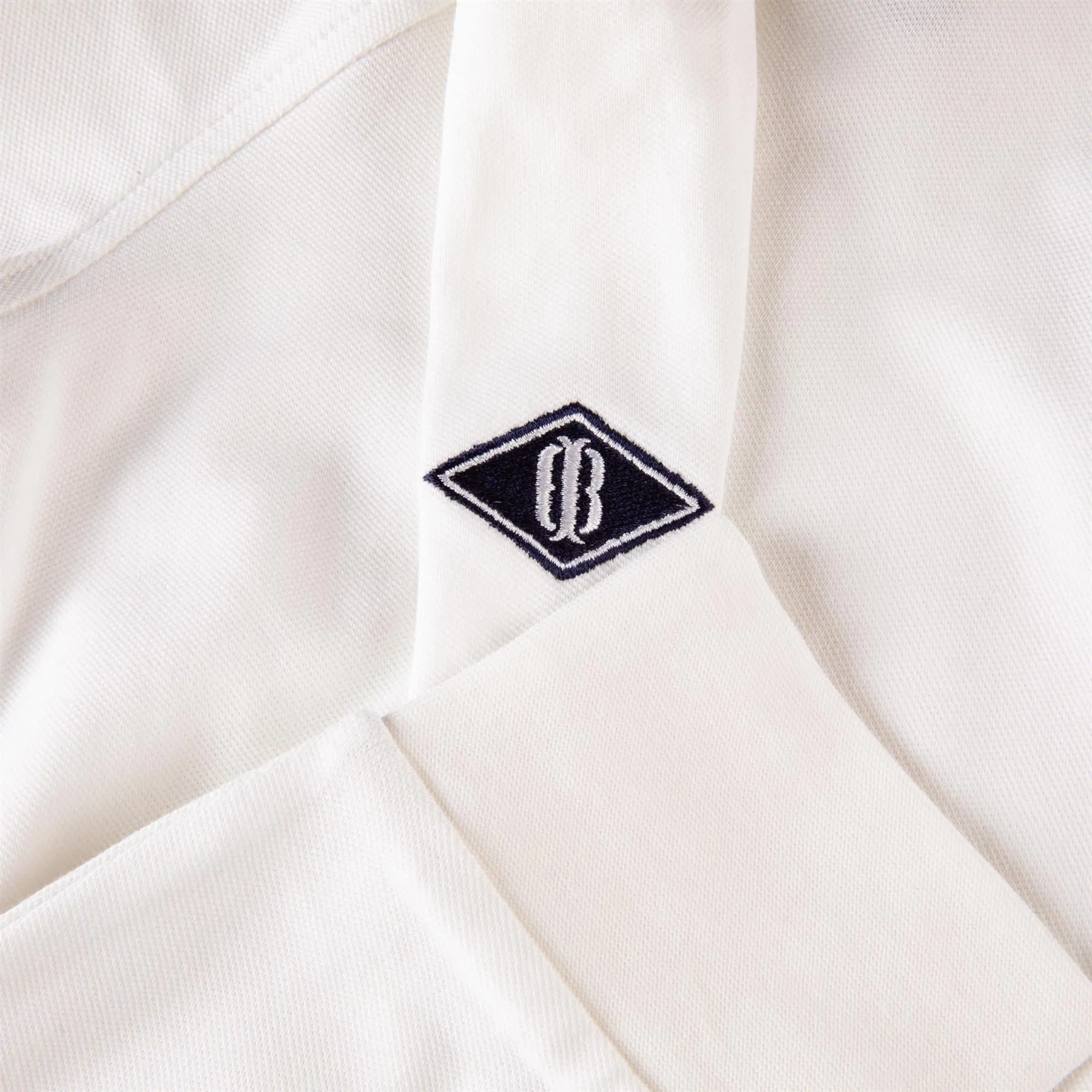 The Burton LS Knit Polo White - AW23