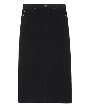 The Column Skirt. -- Black