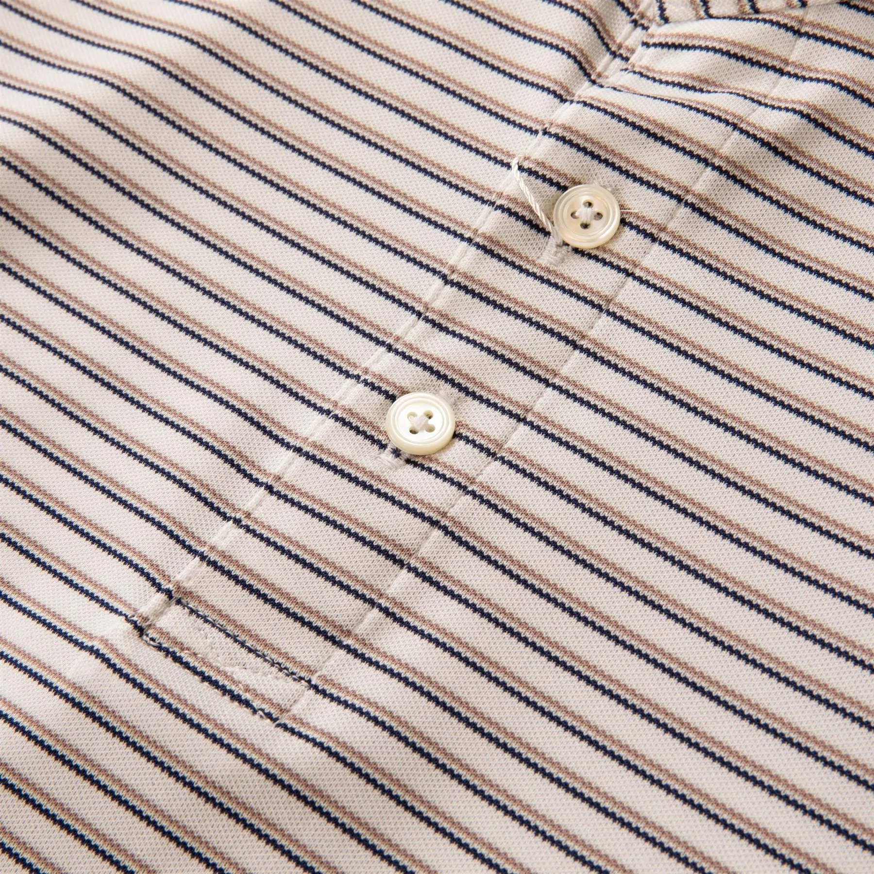 The Saxton Polo Fescue/Navy/White - AW24