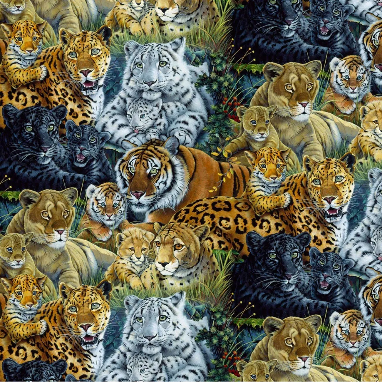 Timeless Treasures Cats and Dogs Fabric