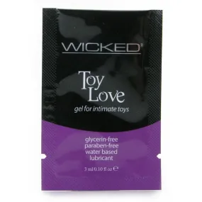 Toy Love Glycerine Free Gel Lubricant in .10oz-3ml