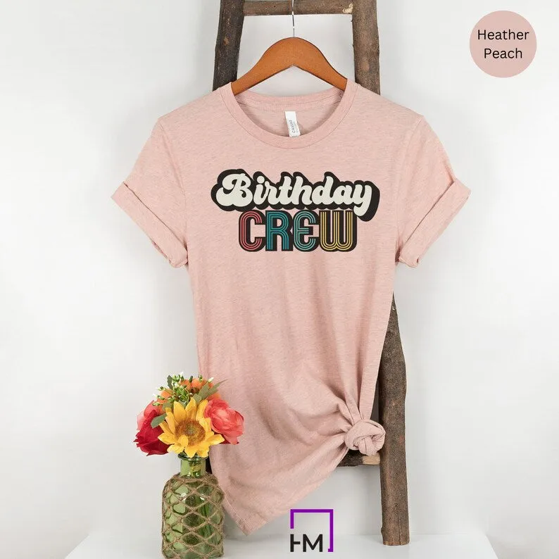 Vintage 1964 Shirt, Birthday Crew Party Shirts