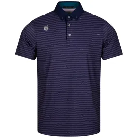 Wind And Water Symbol Polo Maltese Blue - AW24