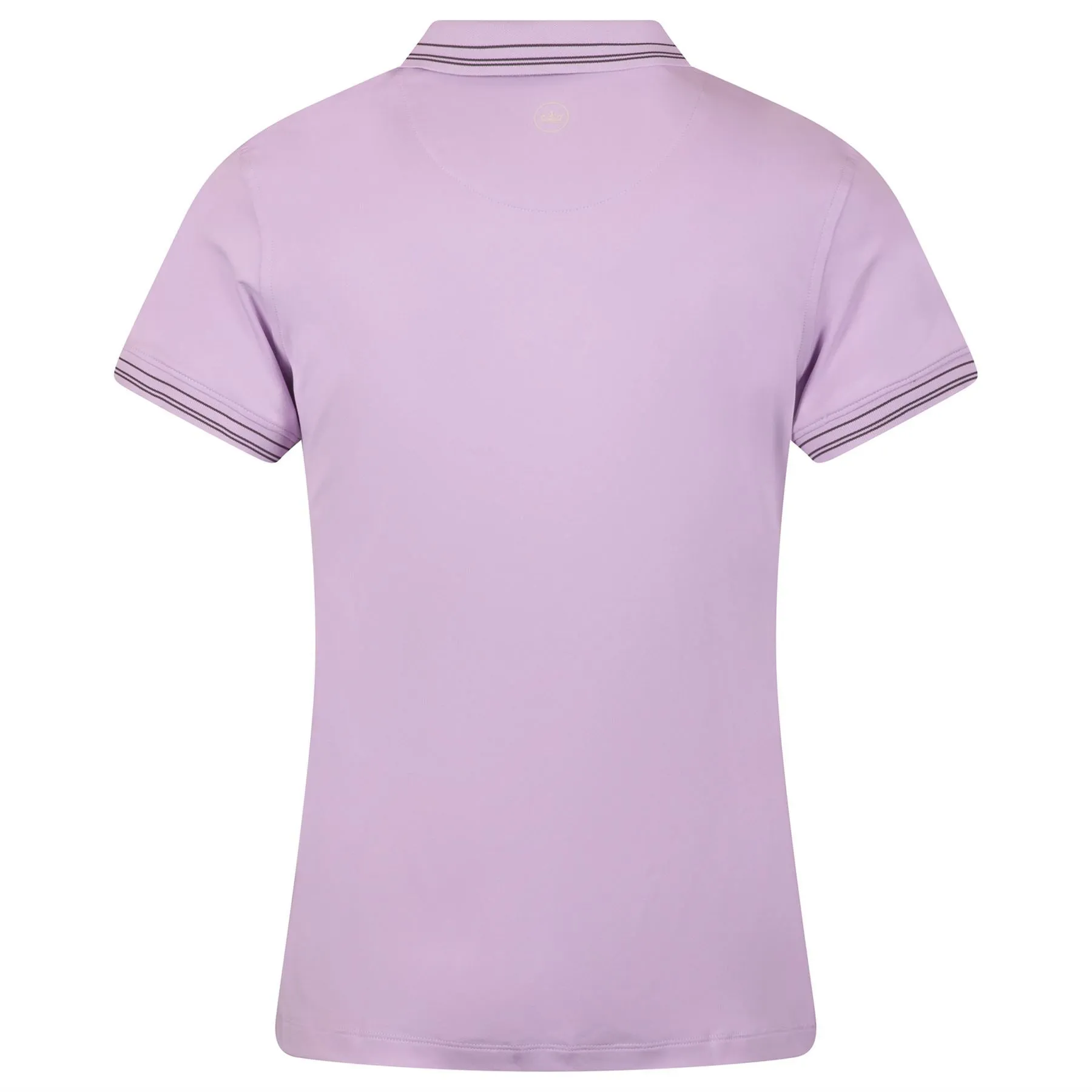 Womens Betty Drop V Polo Garden Violet/Graphite - AW24