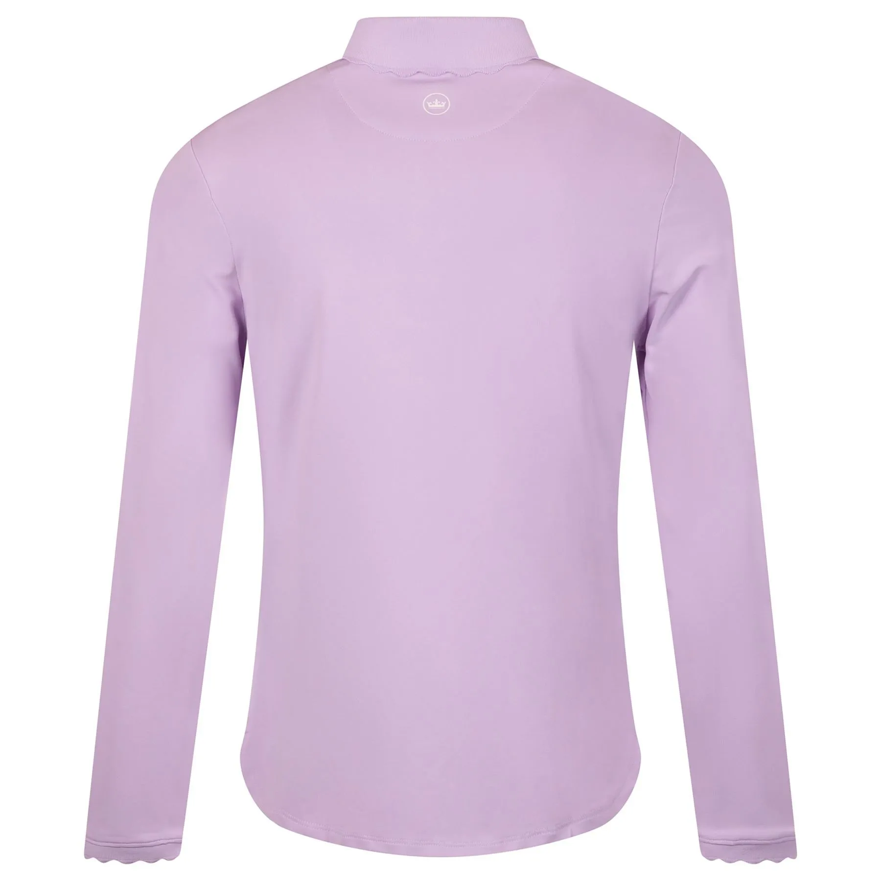 Womens Opal LS Stretch Jersey Polo Garden Violet - AW24